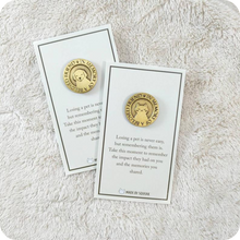 Load image into Gallery viewer, Cat and Dog Pet Memorial Pins