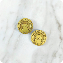 Load image into Gallery viewer, Cat and Dog Pet Memorial Pins