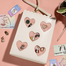 Load image into Gallery viewer, Heart Window Tote Bag - Purse