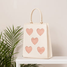 Load image into Gallery viewer, Heart Window Tote Bag - Purse
