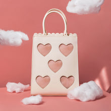 Load image into Gallery viewer, Heart Window Tote Bag - Purse