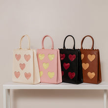 Load image into Gallery viewer, Heart Window Tote Bag - Purse
