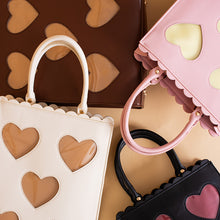 Load image into Gallery viewer, Heart Window Tote Bag - Purse
