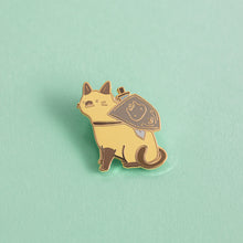 Load image into Gallery viewer, Adventure Cats Enamel Pins - Wizard, Swordsman, Healer, Adventurer