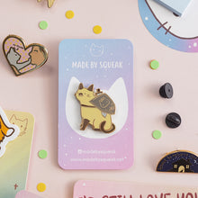 Load image into Gallery viewer, Adventure Cats Enamel Pins - Wizard, Swordsman, Healer, Adventurer