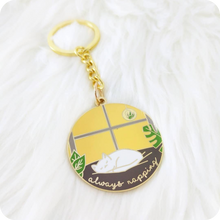 Load image into Gallery viewer, Always Napping Keychain