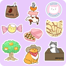 Load image into Gallery viewer, Matte Cat Stickers