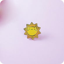 Load image into Gallery viewer, Sun Cat Hard Enamel Pin